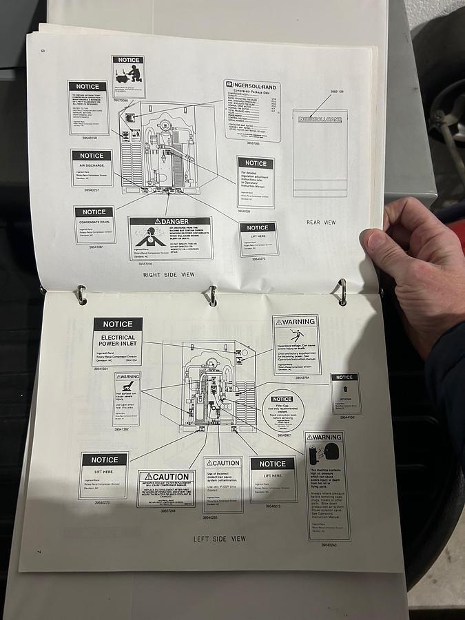 Used 25 HP Ingersoll Rand, Model: SSR-EP25SE Rotary Screw Air Compressor