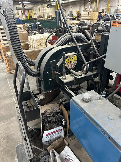 Used Morgan Multi-Head Re-Saw Pallet Making Saw