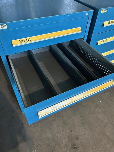 Used 5-Drawer Vidmar Storage Cabinet, 30" x 27.5" x 44.5" High