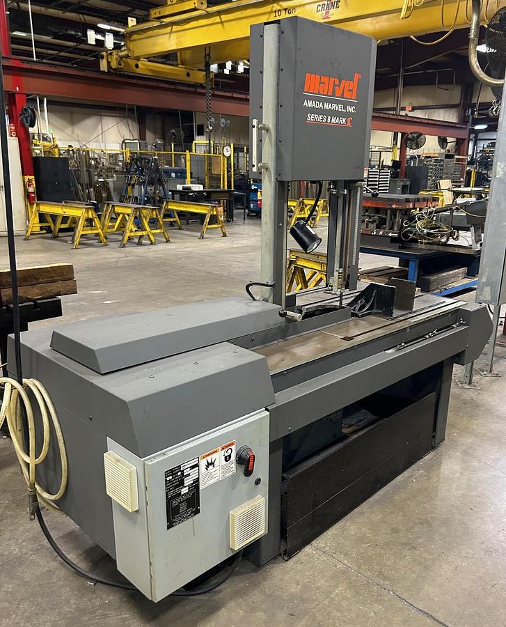 Used 2020 Marvel (Amada) Series 8 Mark II-V Vertical Band Saw