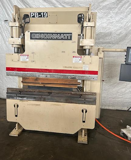 Used 60 TON X 6' CINCINNATI 60PFX4 CNC HYDRAULIC PRESS BRAKE W/ UPDATED TOUCH SCREEN CONVERSATIONAL CONTROL