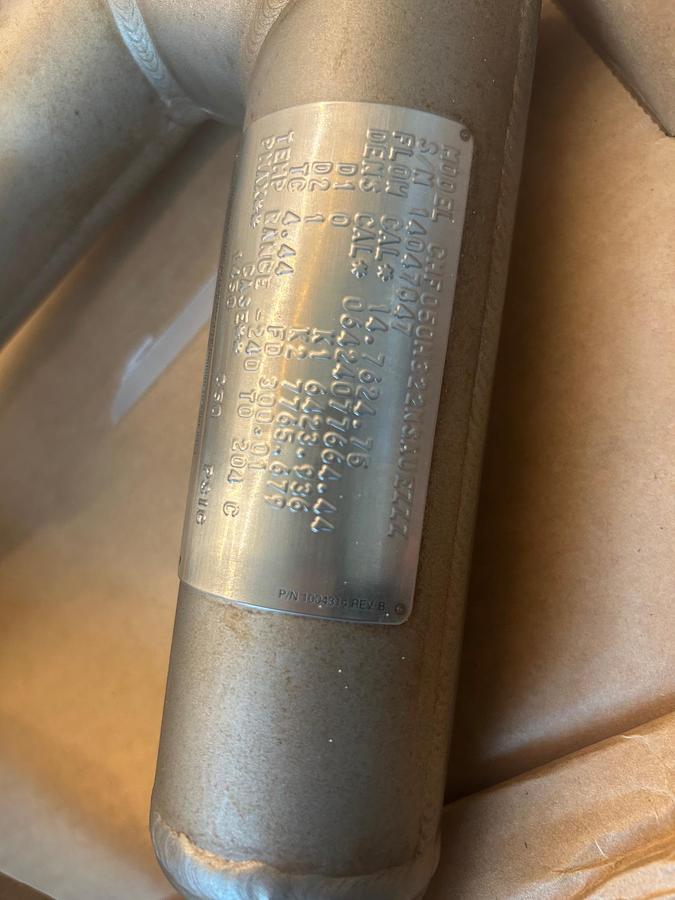 Used MICRO MOTION, MASS FLOW METER, EMERSON CMF050M322NSAUEZZZ