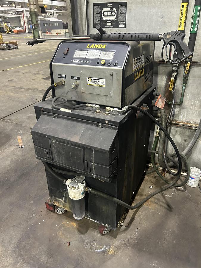 Used Landa EHW4-30024C Heated Pressure Washer