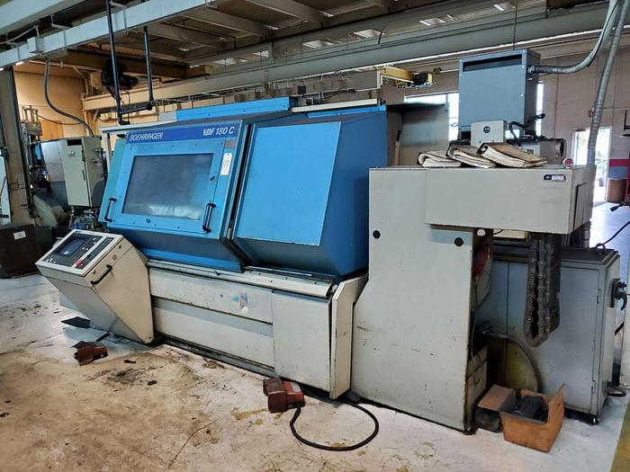 Used Boehringer VDF 180C-U Slant Bed CNC Lathe