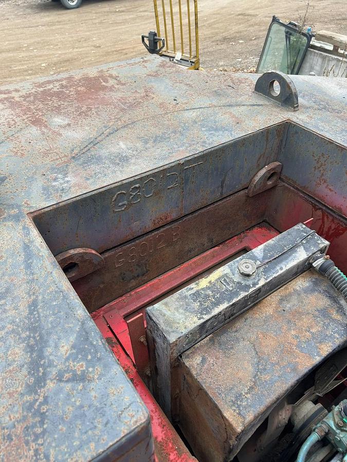 Used 80,000 LB. BRISTOL RIGGER SPECIAL FORK TRUCK