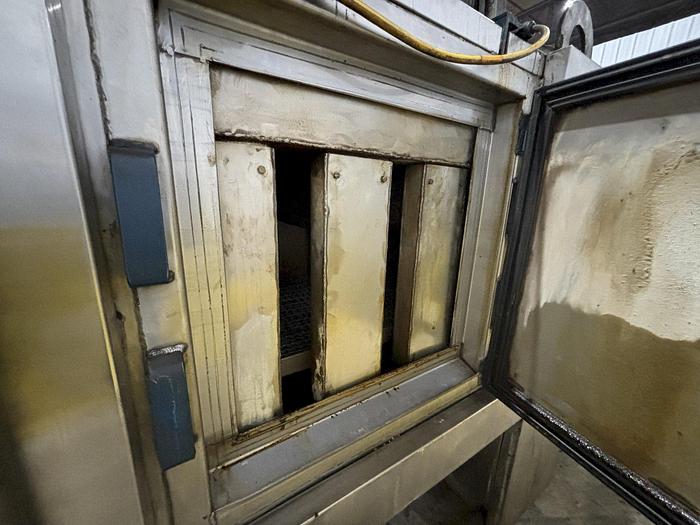 Used 3-Stage Ransohoff Stainless Steel Belt Washer with 24" wide Conveyor