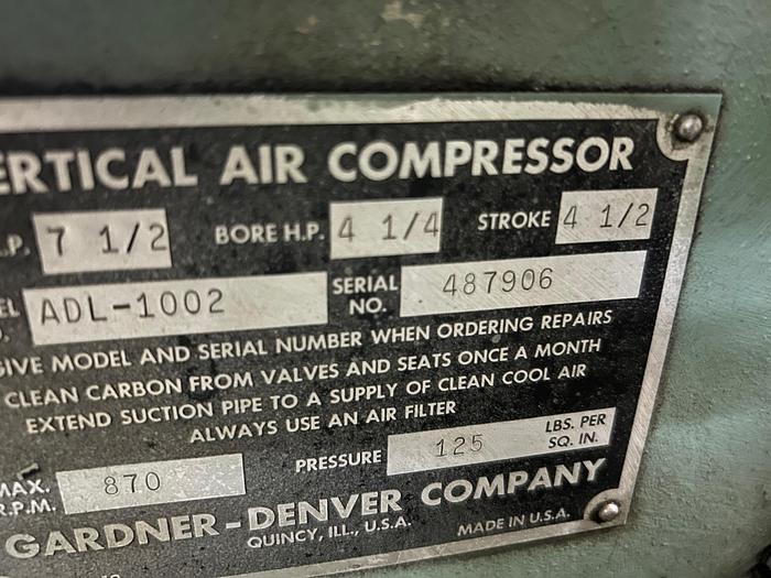Used Gardner Denver