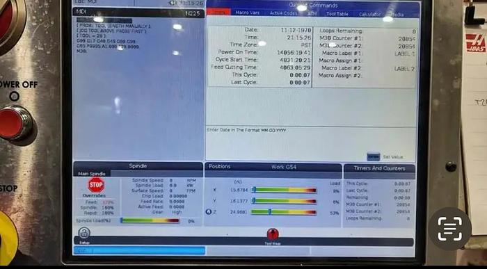 Used 2015 Haas VF-9 Vertical Machining Center