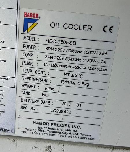 Used 2017 Johnford DMC-2600SH Double Column Bridge Mill Machining Center