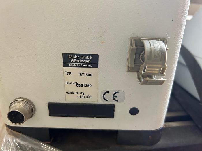 Used Mahr MarSurf CD120 Contur Measuring Station w/ Mahr Perthometer S2