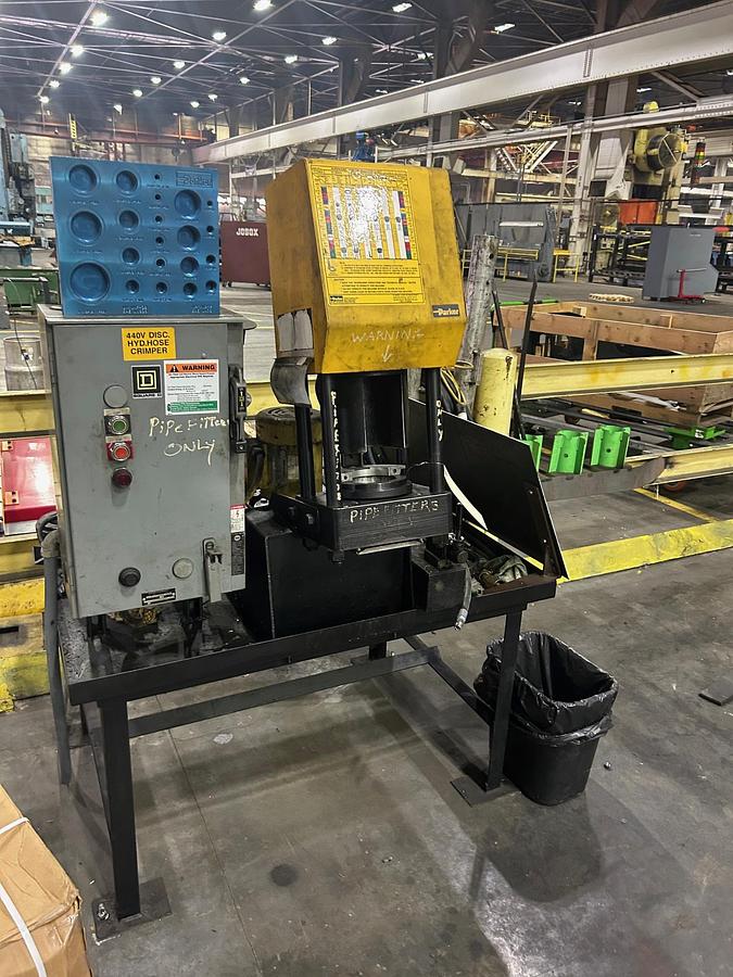 Used Parker 88C-081 Hydraulic Hose Crimper,