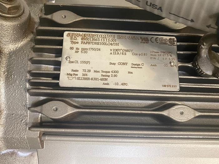 Used Befco 220 Gallon Stainless Steel Cooking Kettle w/Agitator 