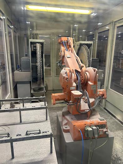 Used 2004 Pinnacle Technologies, Inc. ABB Robotic Polishing Cell