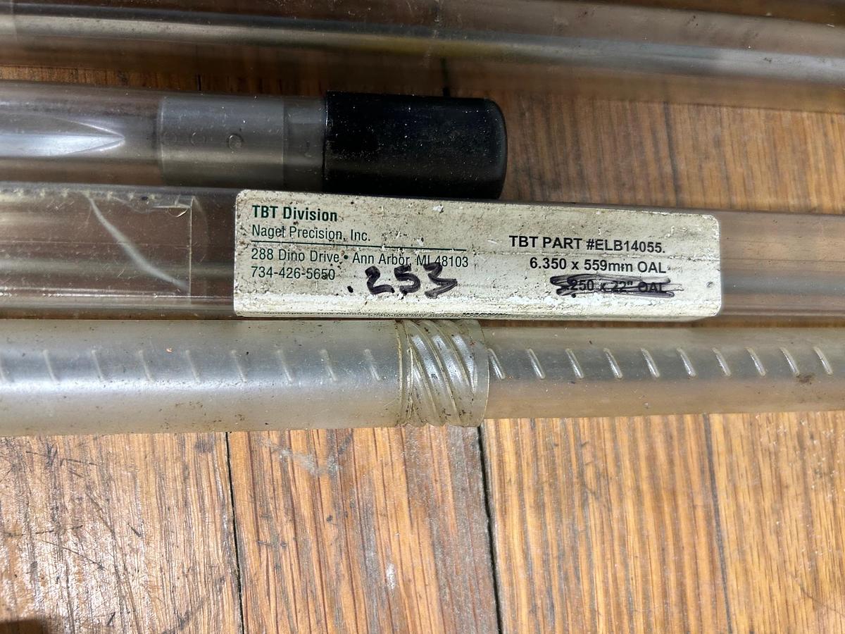 Used Large Lot of Various New Gun Drills Eldorado Tool Drill Masters, 40+ Gun Drills