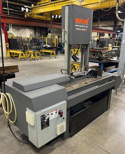 Used 2020 Marvel (Amada) Series 8 Mark II-V Vertical Band Saw