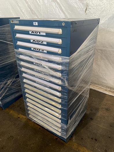 Used Multiple Stanley Vidmar Cabinets & Vidmar Shelves (25+ Available)