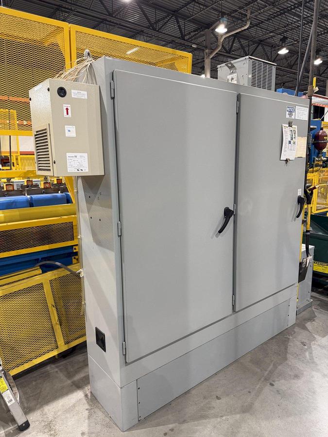 Used 30 STAND X 1.5" RLM (NEW 2003) ROLLFORMER LINE TOOLED FOR GUTTER , 20" ROLL SPACE: