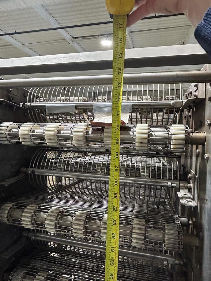 Used 7-Tier Lawrence Equipment Cooling Conveyor, Model: 0CC2420-05