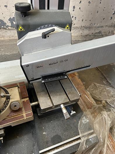 Used Mahr MarSurf CD120 Contur Measuring Station w/ Mahr Perthometer S2