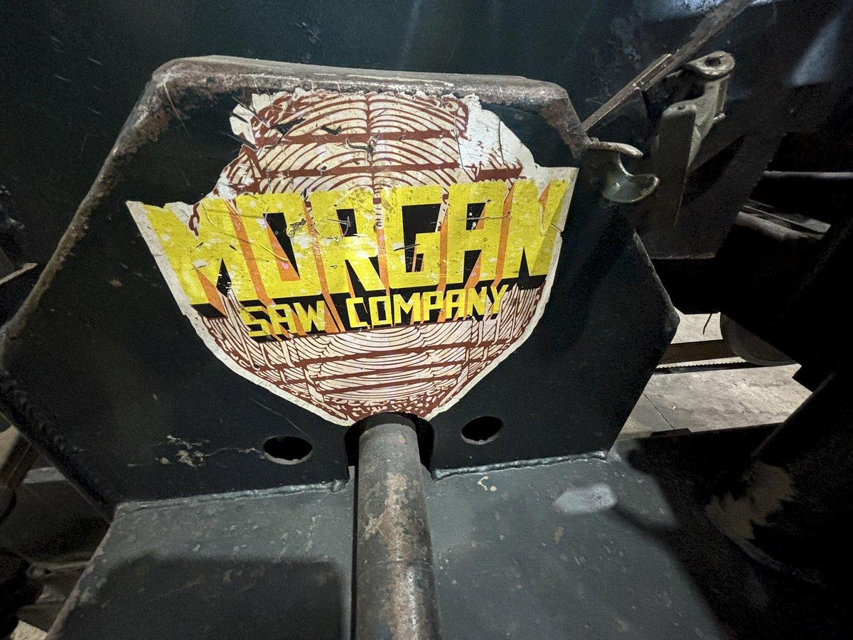 Used Morgan Multi-Head Re-Saw Pallet Making Saw