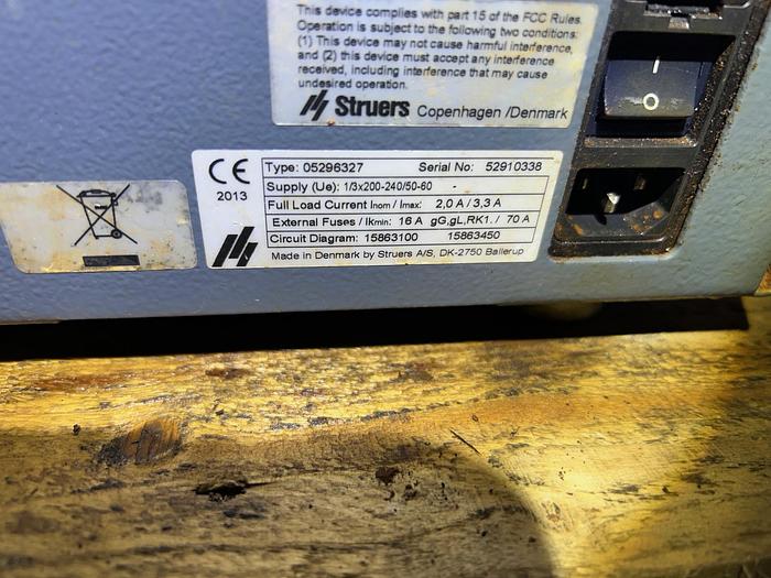 Used Struers LaboPol-21 Dual Polisher