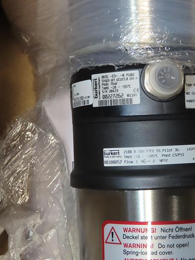 Burkert 2-Way Angle Seat Valve