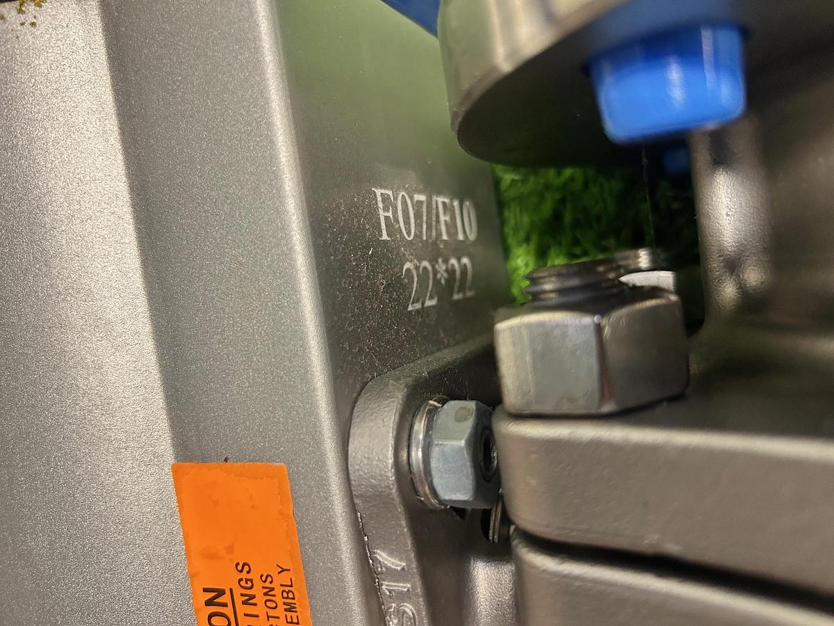 Used Ohio Valve Company OV125SR6H Pneumatic Actuator \& 150 PSI Valve Assembly (New)