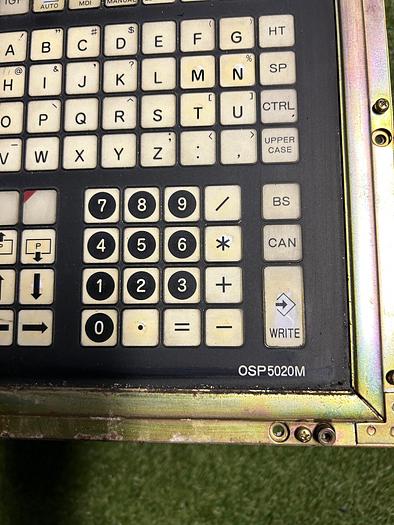 Used Okuma OSP5020M Control Panel 
