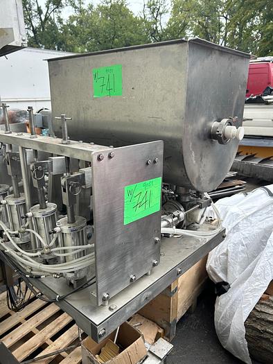 Used 7 Cu Ft Ribbon Blender  Stainless Steel Food Grade (50 Gallons)