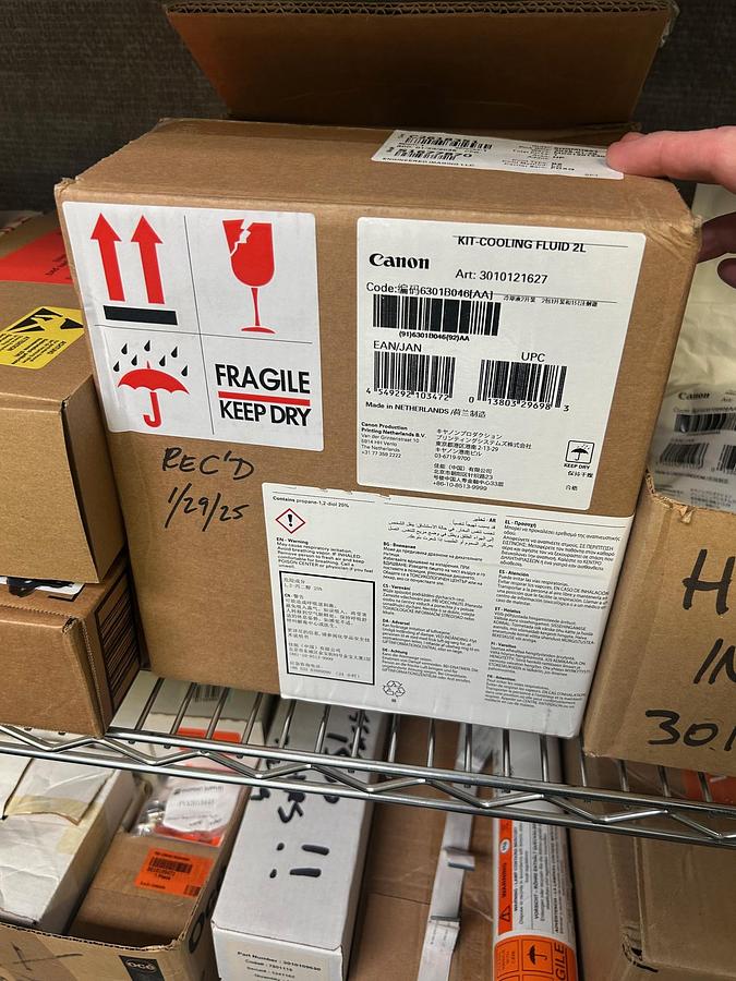 Used Oce Arizona 550 XT + WIO Wide Format UV Flatbed Printer with Roller Attachement (2011)