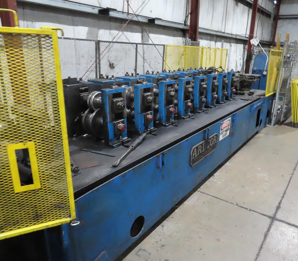 Used 8-STAND X 2" ARDCOR MODEL #F-15 ROLLFORMER