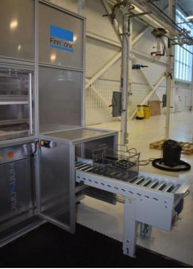 Used 2018 FINNSONIC MODEL AUTOMATIC MULTI-STAGE ULTRASONIC PARTS WASHER VERSA GENIUS 50/IV HD VD TD35