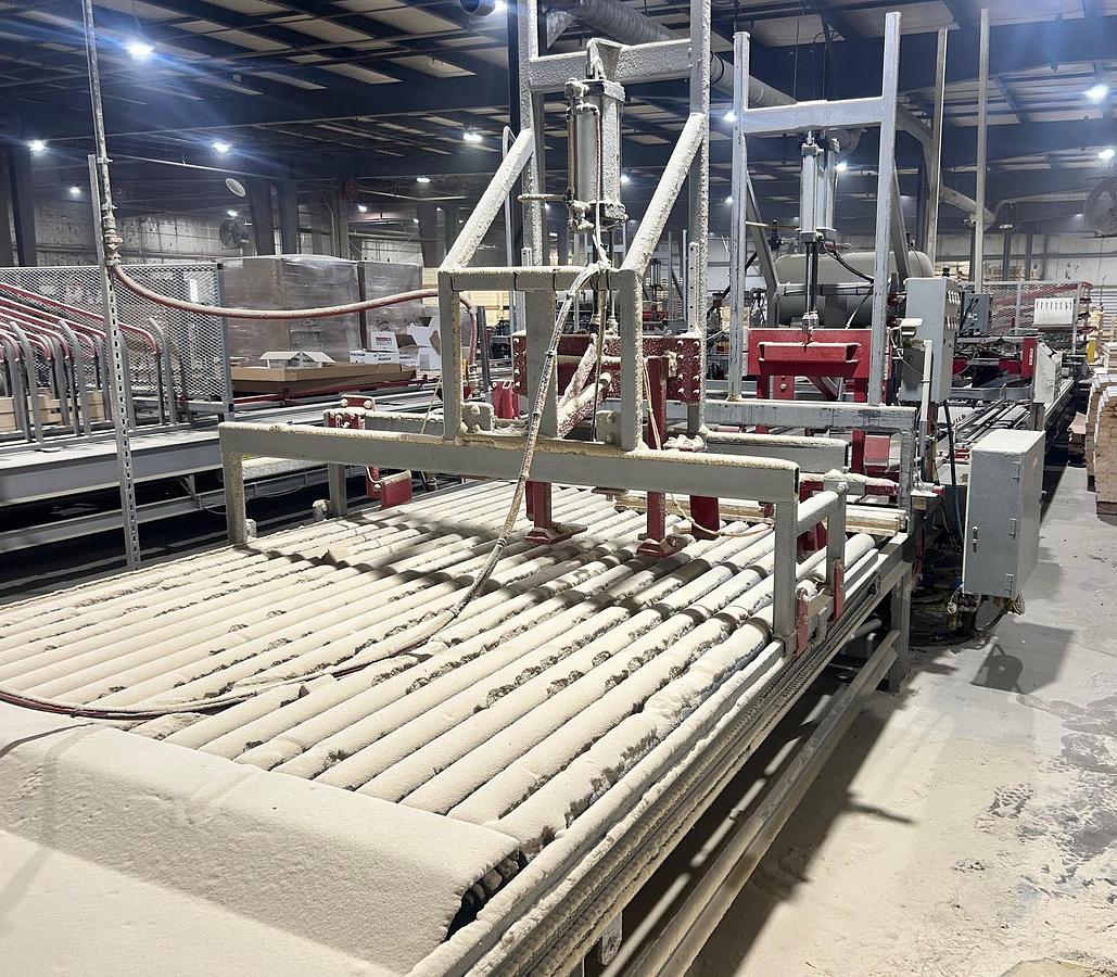 Used 2016 Stutzman Manufacturing, Woodpecker Pallet Nailing Machine, Model: 64"x108"