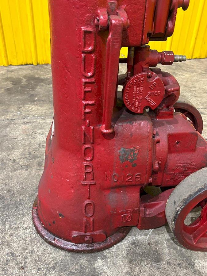 Used 100-Ton Duff Norton 126-CMJ Air Motor Jacks, 13.75" Lift