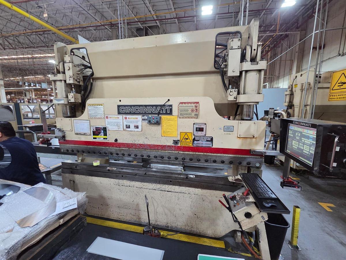 Used 90-Ton Cincinnati CNC Hydraulic Press Brake, Model: 90 PF x 8' Proform