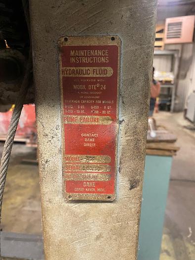 Used 150-Ton Dake 5-150 Elec-Draulic Press