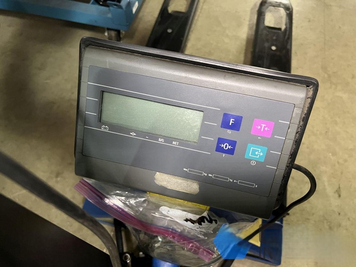 Used 5,000 Lb. US Cargo Pallet Jack with Scale