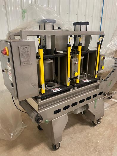 Used (2) Complete Casa Herrera Corn Tortilla and Corn Chip Production Lines with Hayssen Packaging Line