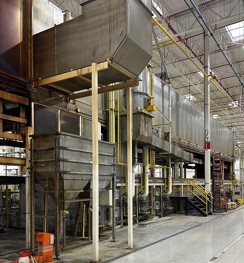 Used 18-Stage TTX SlideRail Square Transfer, Indexing Type E-Coat Line (2019) 