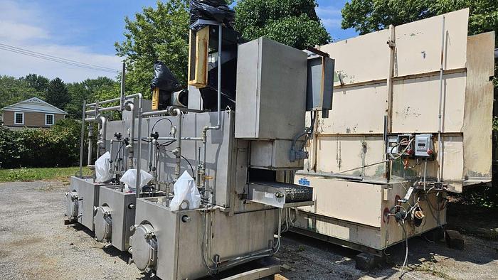 Used 18" x 7" - 3 Stage Stainless Steel Washer