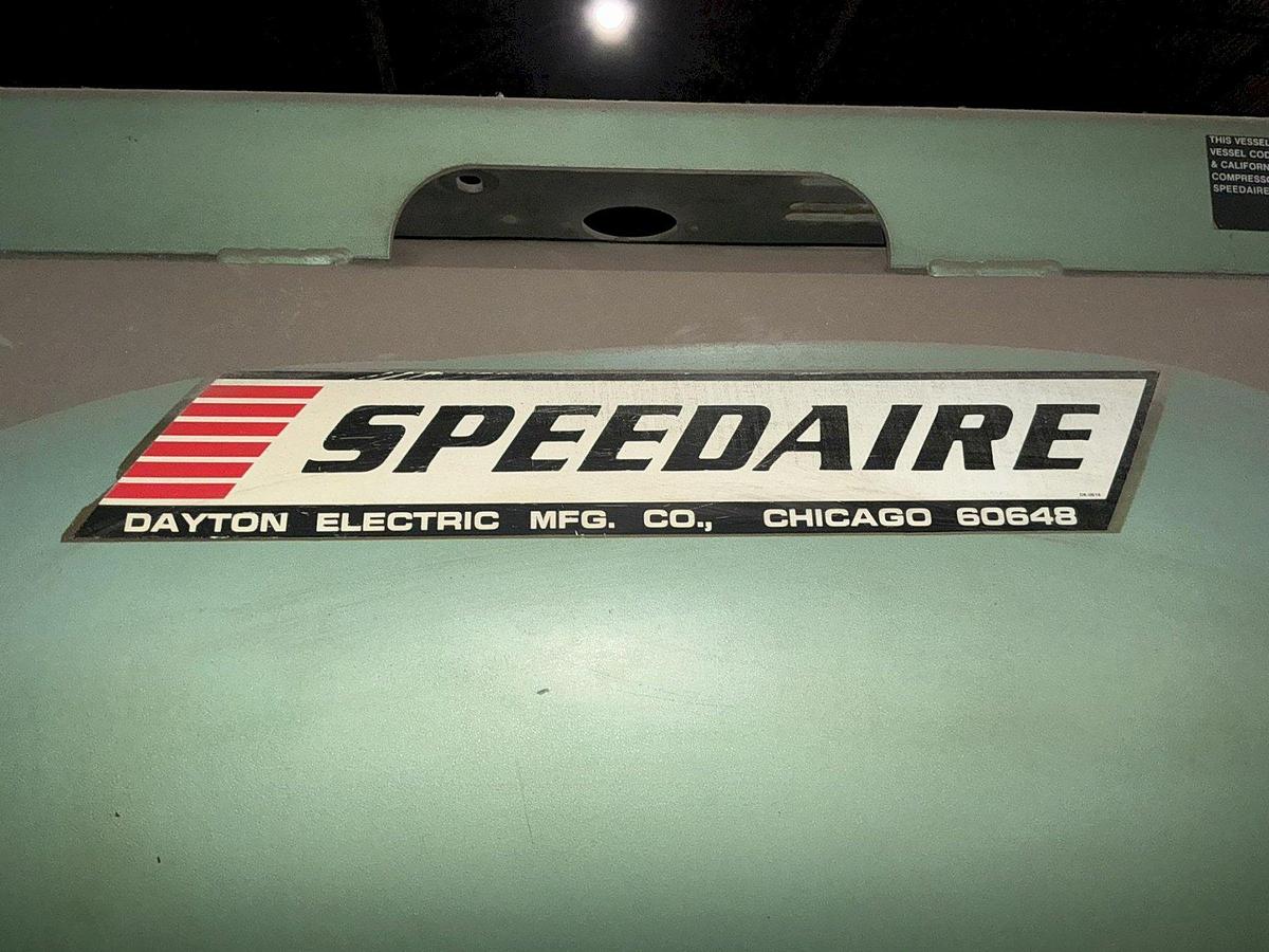 Used 15 HP Speedaire Duplex Air Compressor
