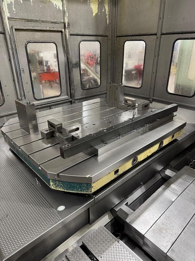 Used 5-Axis CNC Kuraki KBT 13EA CNC Table Type Horizontal Boring Mill