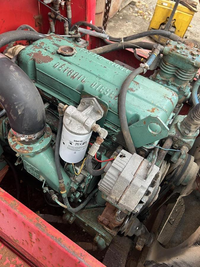 Used 80,000 LB. BRISTOL RIGGER SPECIAL FORK TRUCK