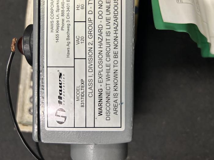 Used Haws Corporation Indicator Light, Model: 8317IDLTExP (New in Box)