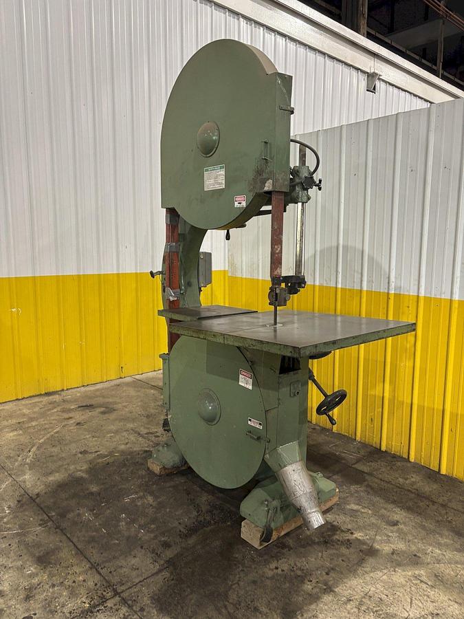 Used 35.5" x 20" TANNEWITZ MODEL #GH VERTICAL BAND SAW