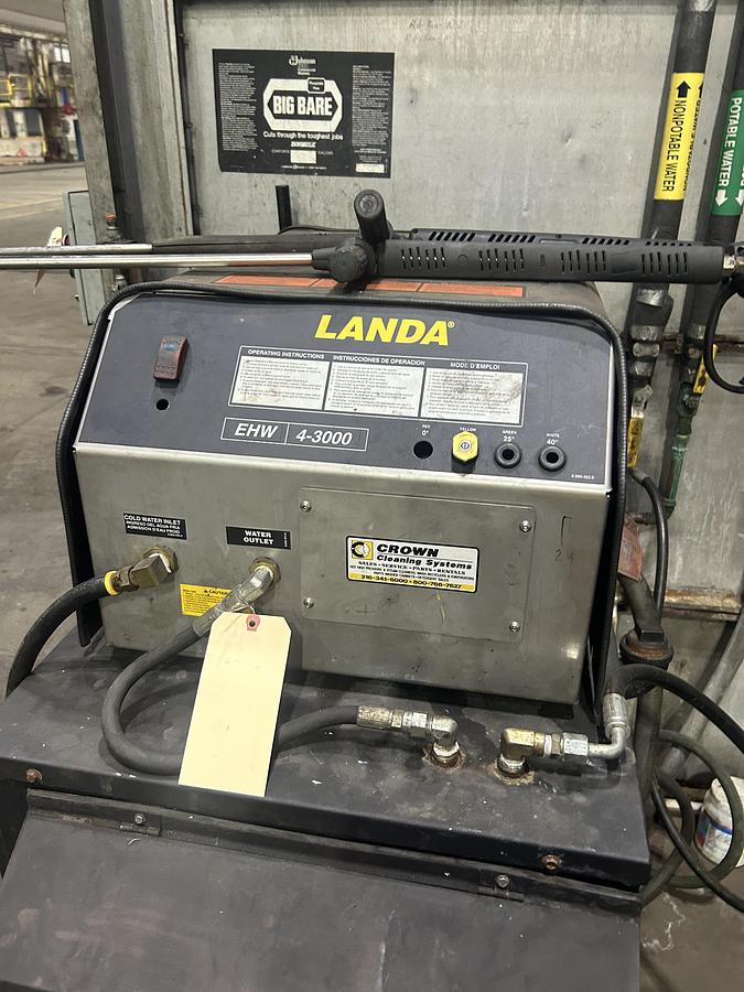 Used Landa EHW4-30024C Heated Pressure Washer