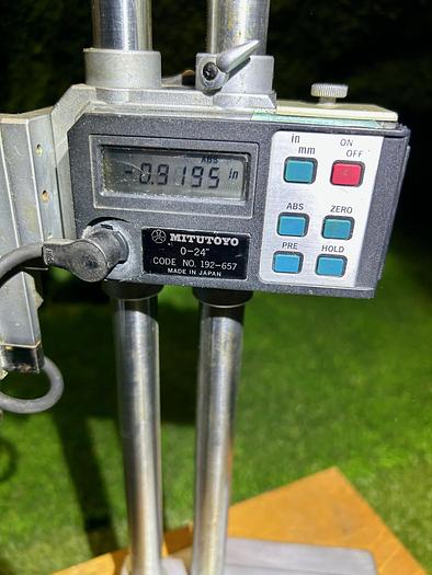 Used Mitutoyo 0-24" Digital Height Gage, Model No.: 192-657