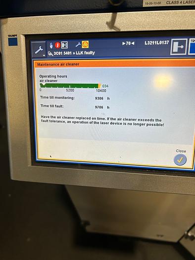 Used 2013 Trumpf TruDisk 2001 (4C)