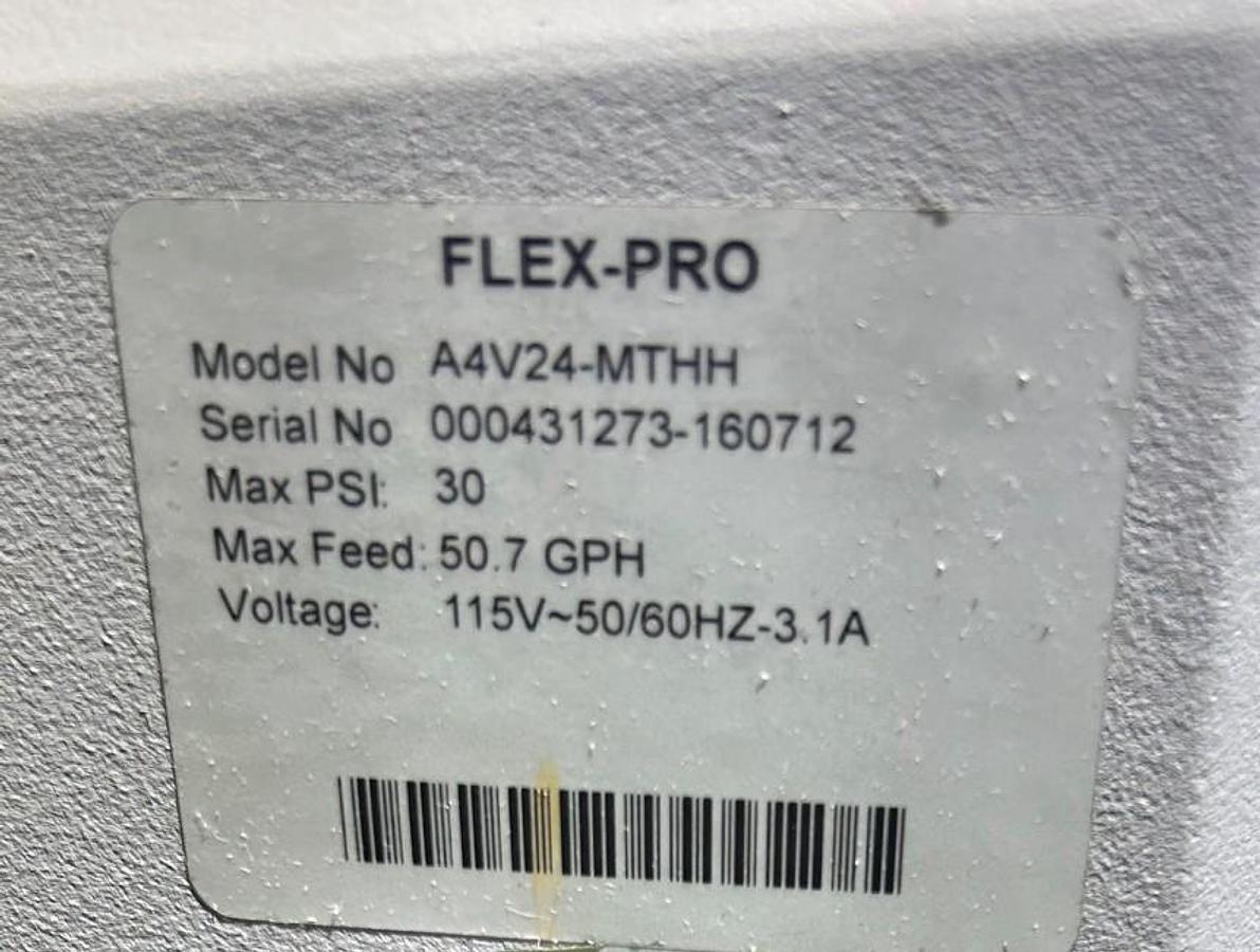 Used FLEXFLO® Peristaltic Metering Pump, Model: A4V24-MTHH