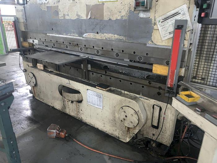 Used 175 TON X 10' CINCINNATI MODEL #175-FMII FORM MASTER HYDRAULIC CNC PRESS BRAKE WITH UPGRADED TOUCHSCREEN CONTROLS